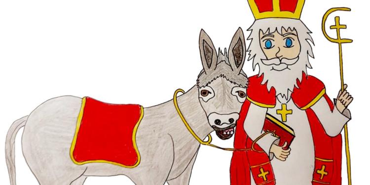 Nikolaus und sein Pferd