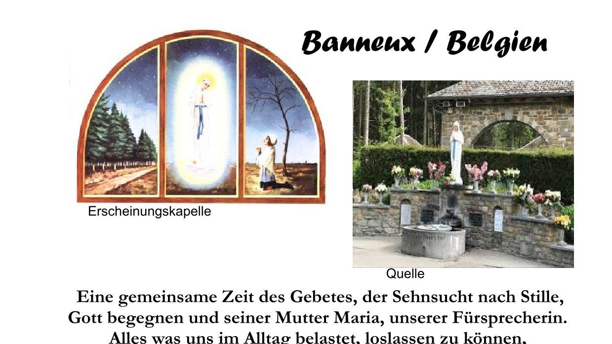 2-Tages Wallfahrt nach Banneux
