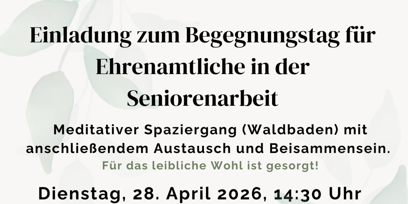 Begegnungstag 2026