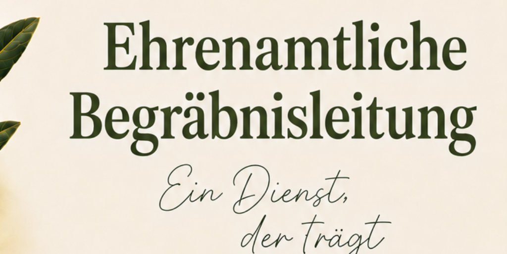 EA Begräbnisleitung - Infoabend 17 Uhr