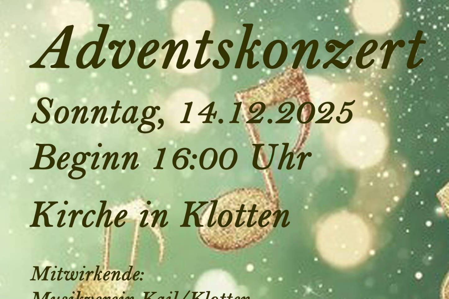 Adventskonzert in Klotten