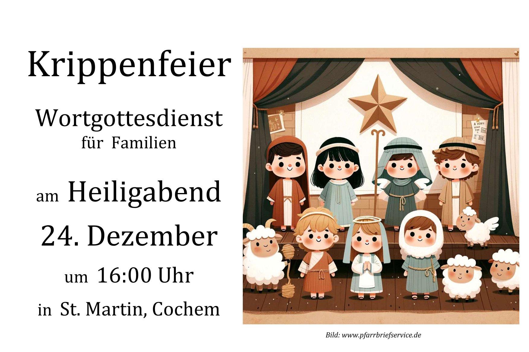 Krippenfeier 24.12.2025