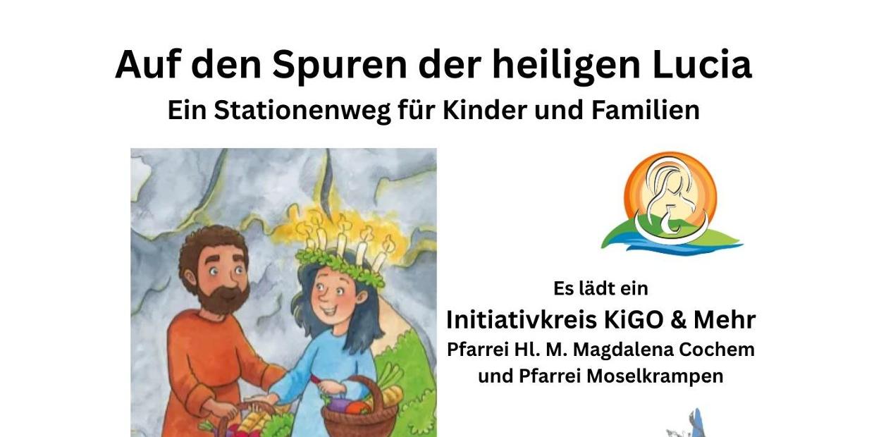 Einladung zur Veranstaltung 'Auf den Spuren der heiligen Lucia'
