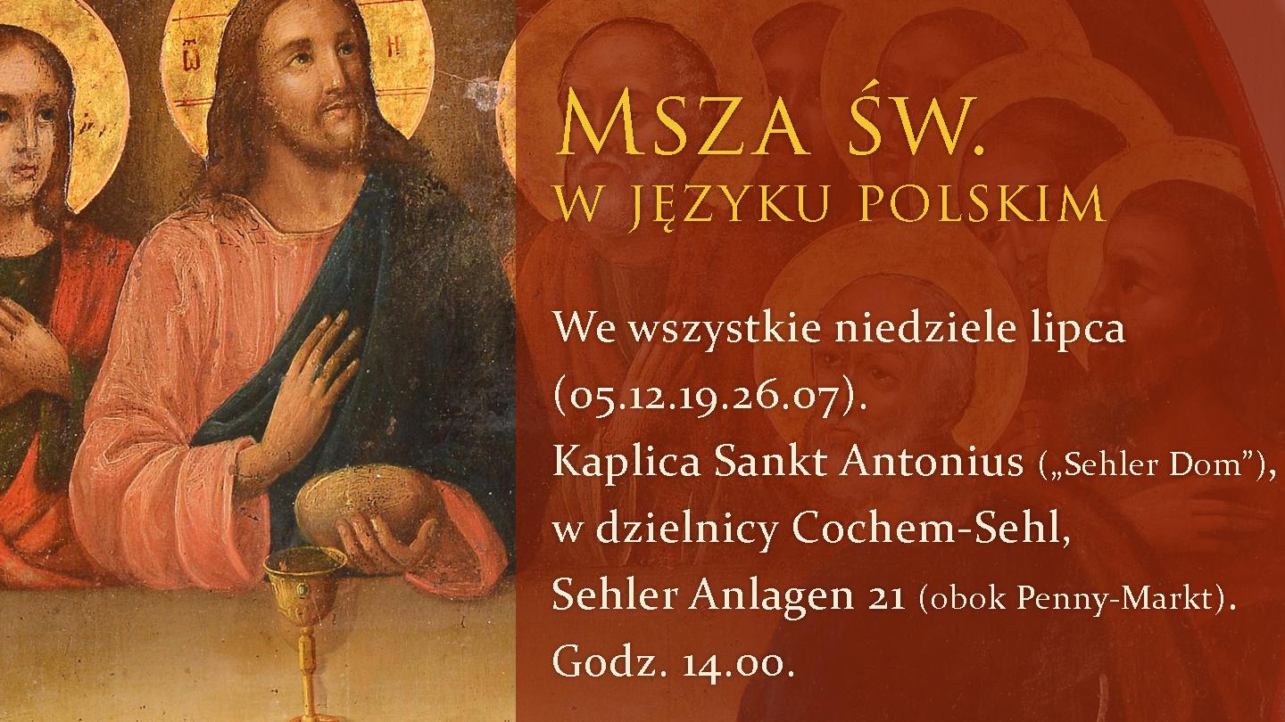 Msza-w-jez-pol-2026 /Messen in polnischer Sprache!