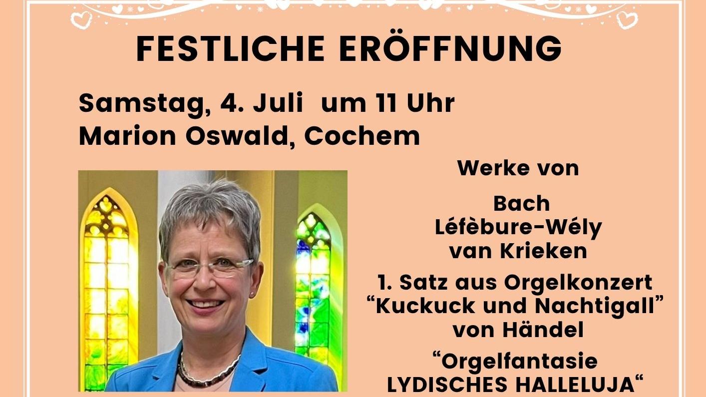Eröffnung der Orgelmatinée