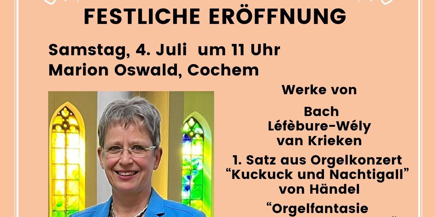 Eröffnung der Orgelmatinée