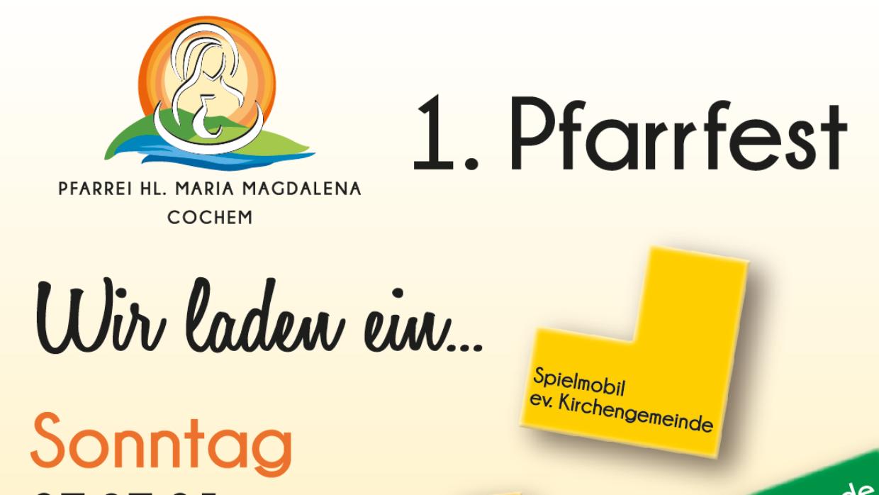 Einladung zum Pfarrfest