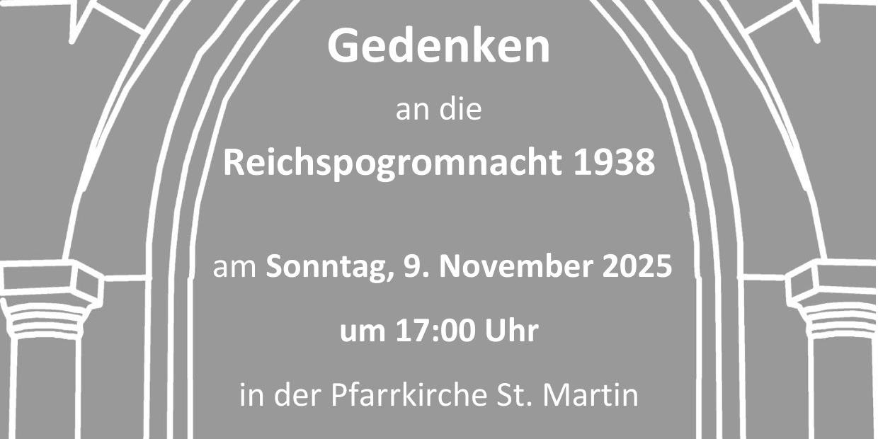 Reichspogrom-Gedenken