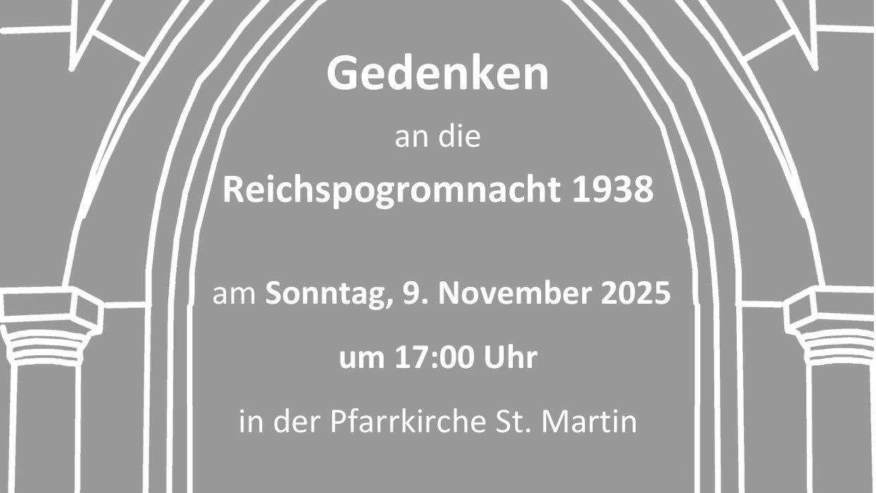 Reichspogrom-Gedenken