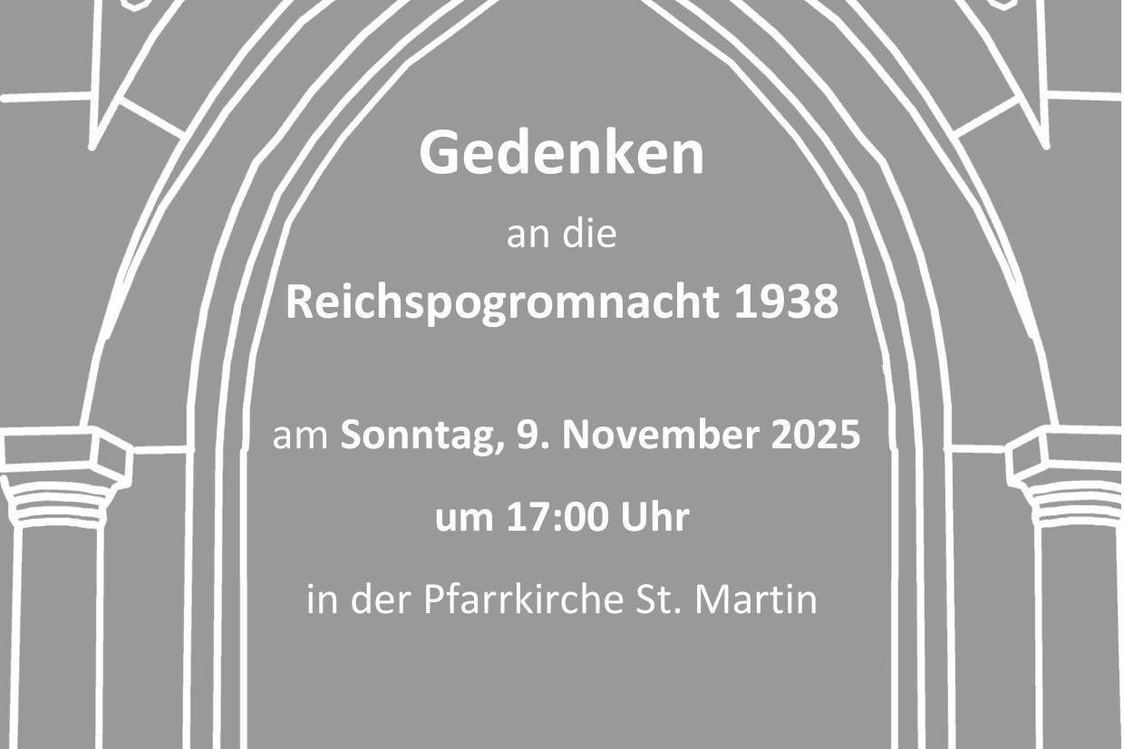 Reichspogrom-Gedenken