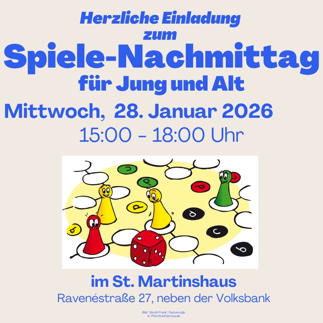 Spiele-Nachmittag am 28.01.2026