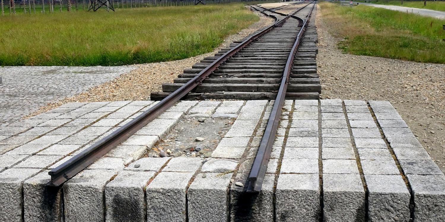 bahngleise-der-entladerampe-der-deportationszuege-auschwitz-birkenau__by_Friedbert_Simon_pfarrbriefservice